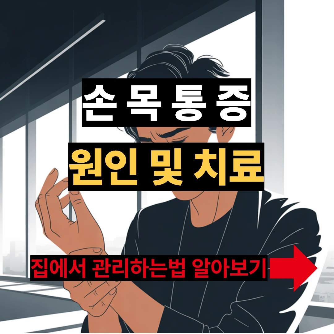 손목통증 원인 및 치료 알아보기
