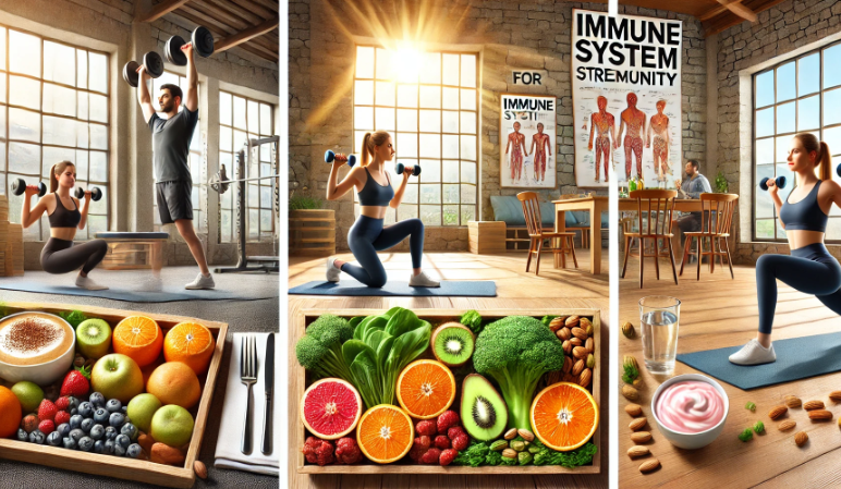 면역력을 높이는 최선의 방법, 운동과 영양