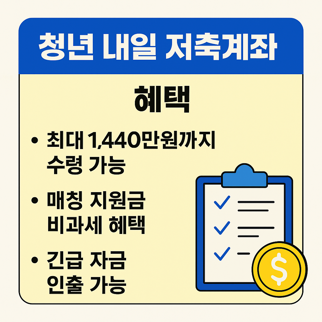 2025 청년내일저축계좌 조건&amp;#44; 혜택&amp;#44; 신청방법 총정리