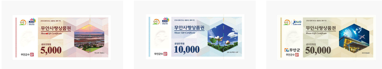 무안사랑상품권