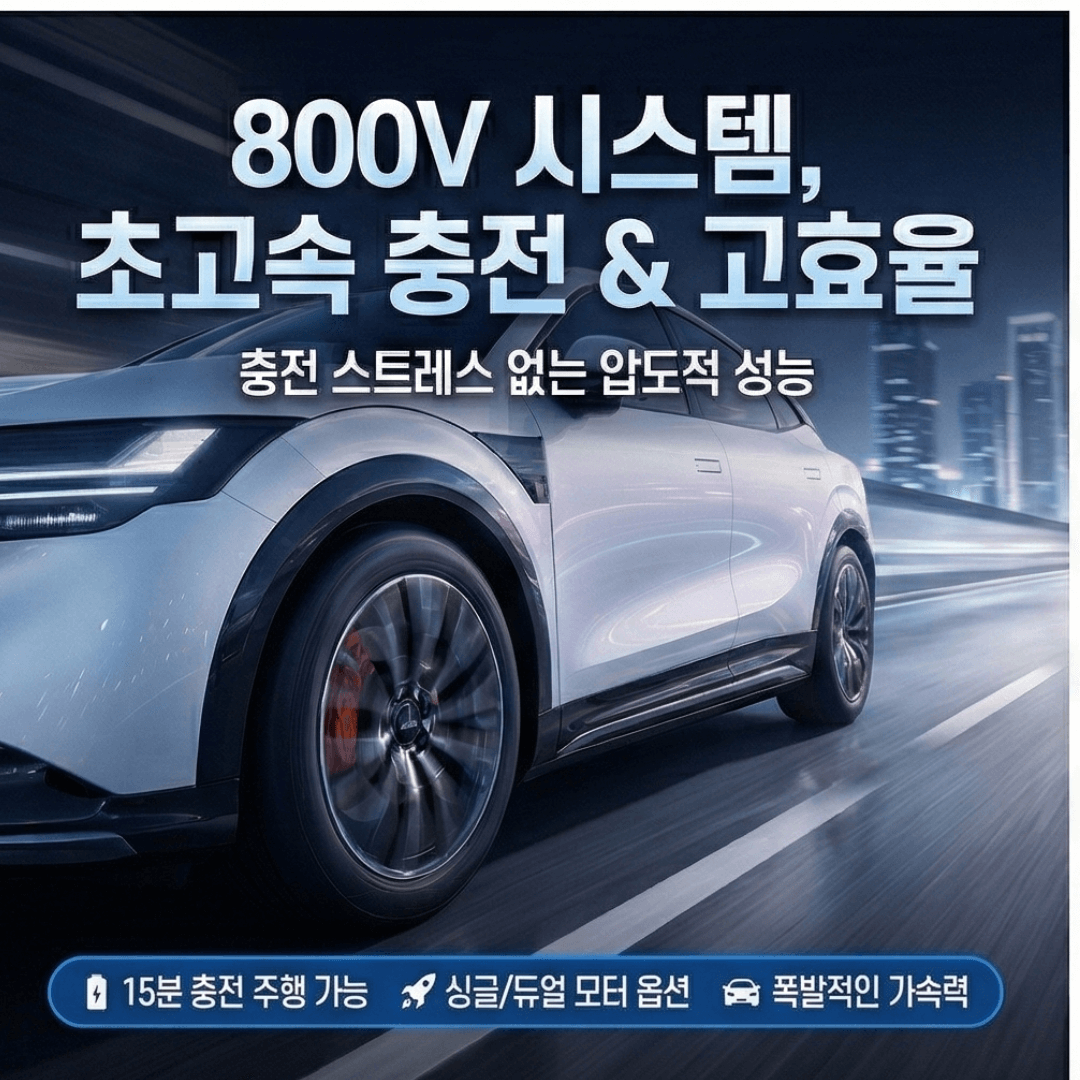 지커 7X 한국 상륙: 테슬라 모델Y를 위협하는 5천만 원대 800V 전기차