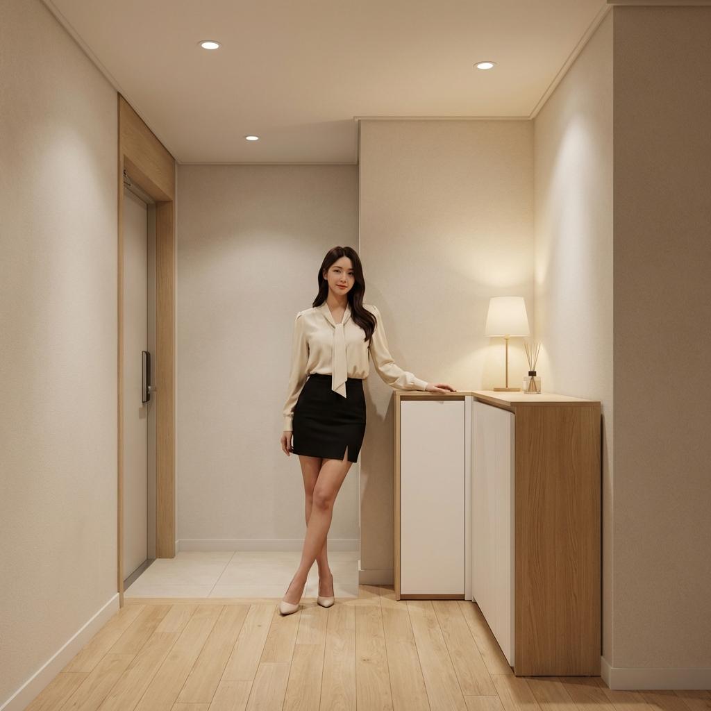 다이소 재료로 현관 리폼하기