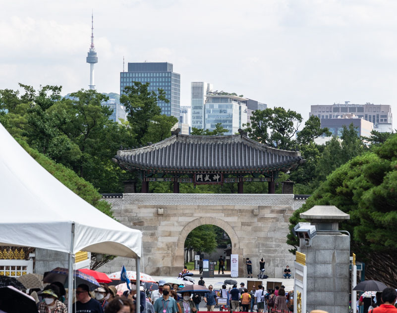 경복궁 후문 선무문