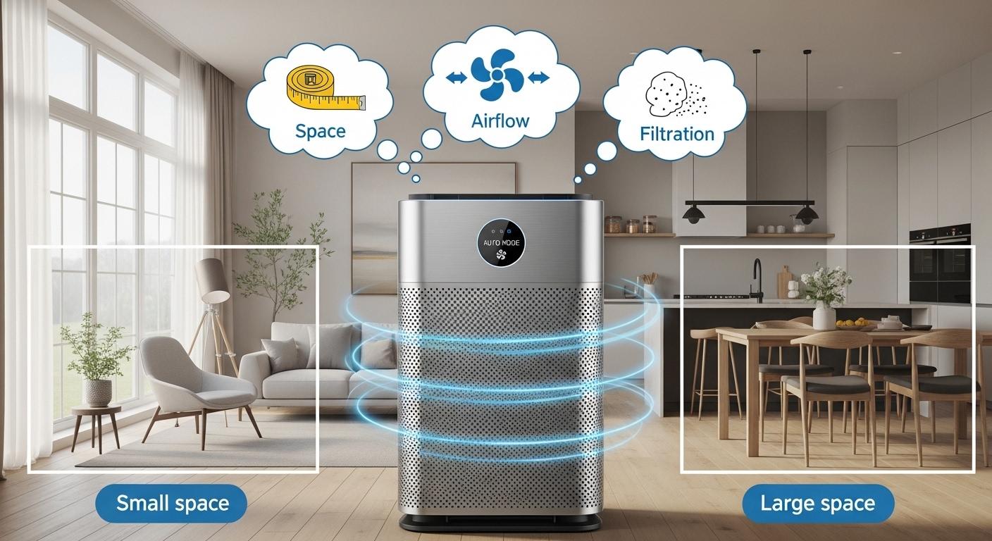 털날림 공기청정기 공간별 선택 기준 가이드