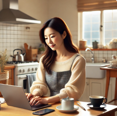 주부 부업 관련 사진