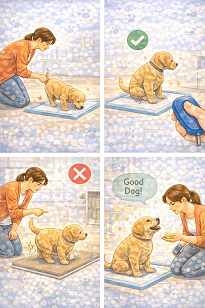 강아지 배변 훈련의 원리 관련 사진