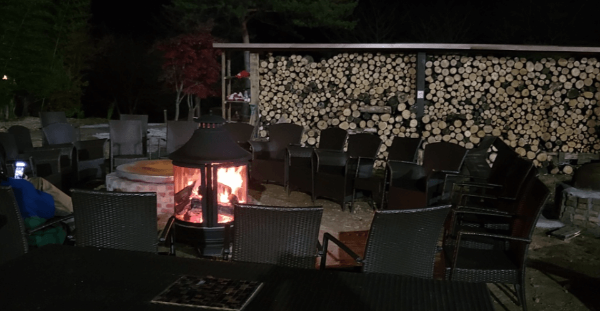 문경 STX리조트 바베큐 야경