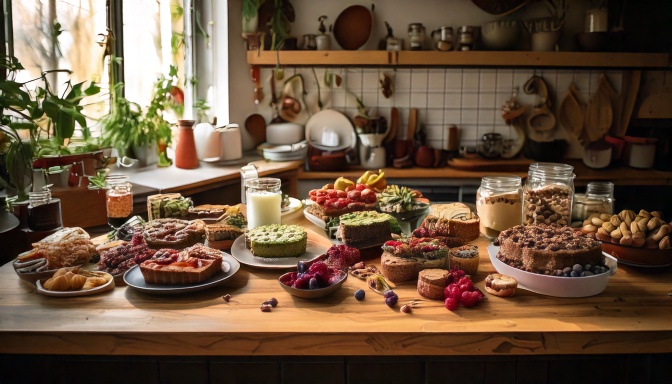 비건 홈메이드 디저트