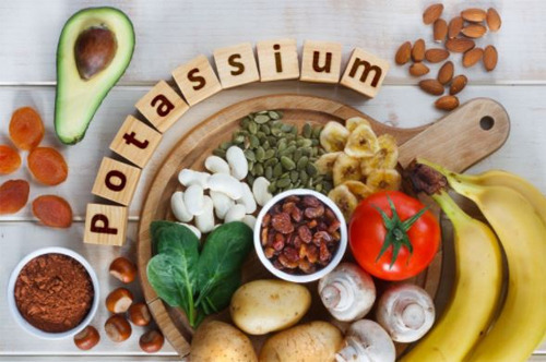 칼륨이 많은 과일과 채소