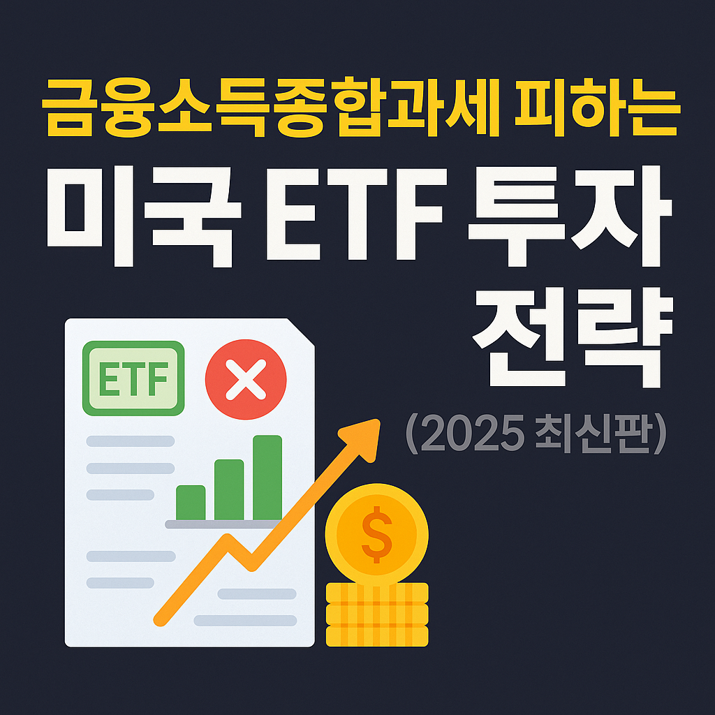 금융소득종합과세 피하는 전략