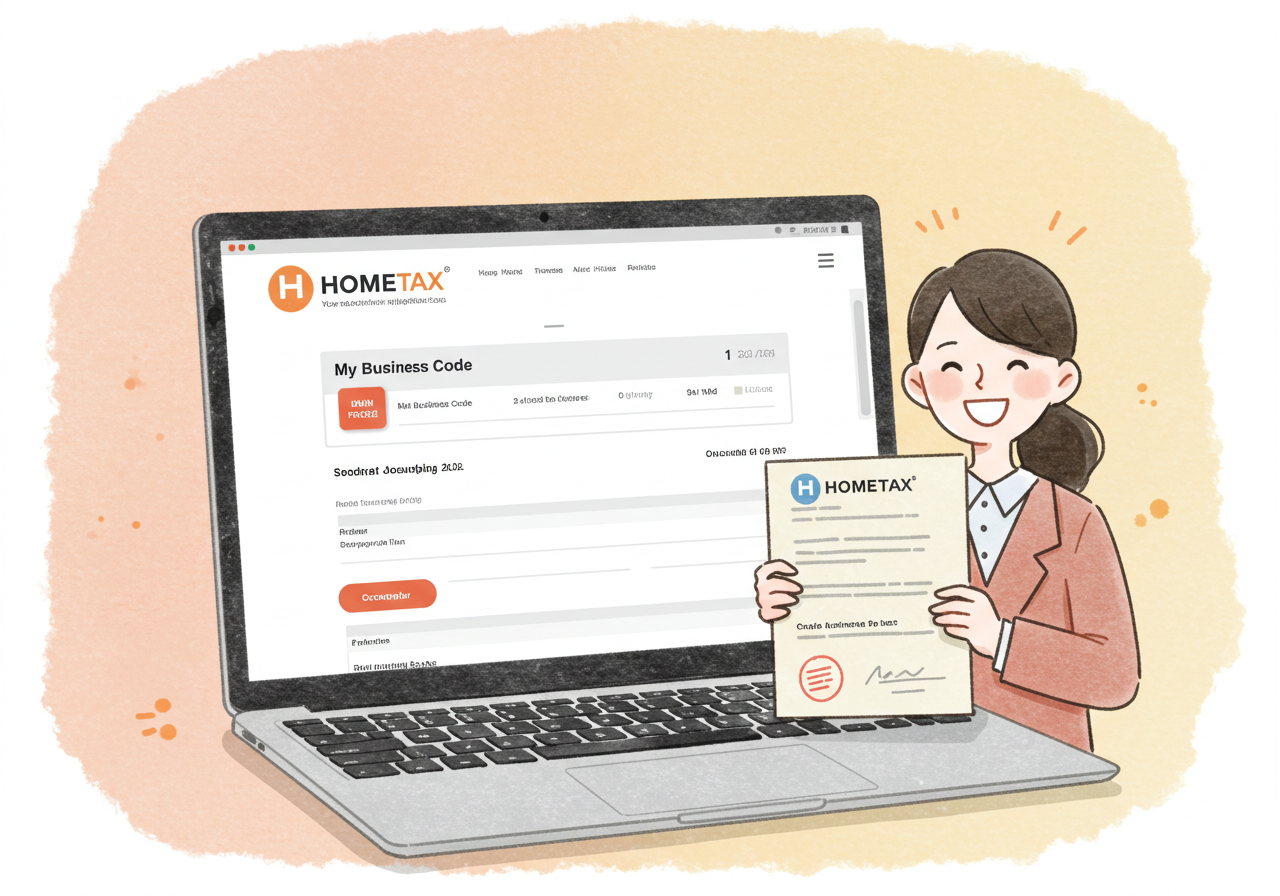 주업종코드확인서 발급 완벽 꿀팁&amp;#44; 홈택스 5분 만에 끝내기!