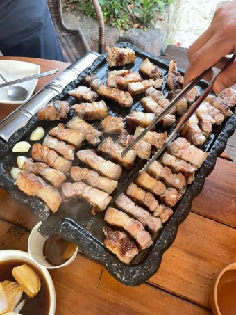 삼겹살 막걸리