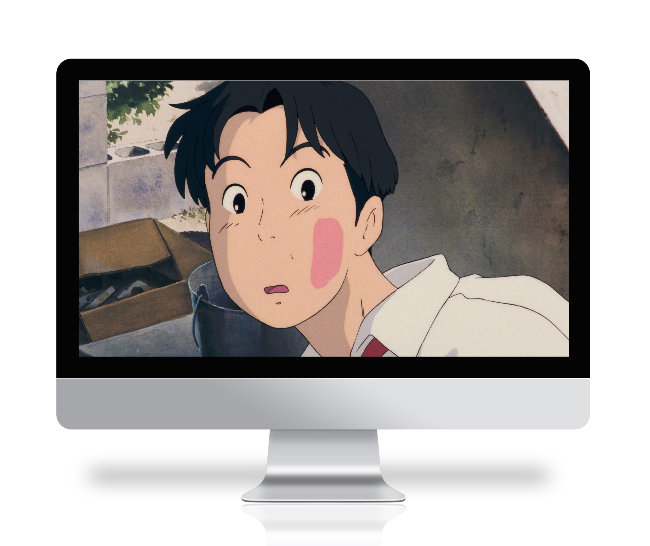 바다가 들린다 배경화면 지브리 아이패드 아이폰