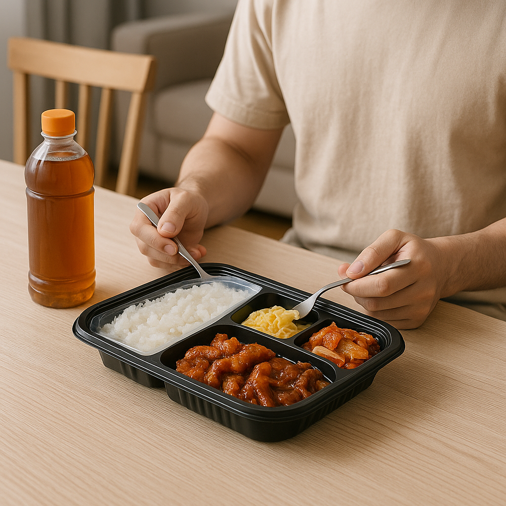 편의점 도시락 1주일 챌린지