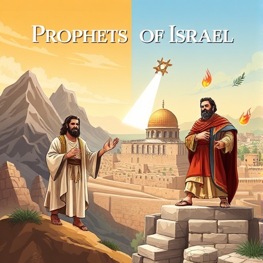 이스라엘 예언자 비교 (북이스라엘, 유다, 사명)