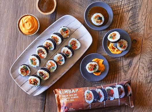 K푸드 김밥 인기