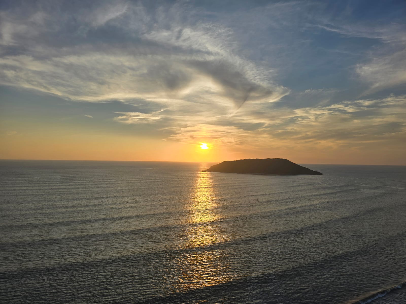 마사틀란 저녁 노을