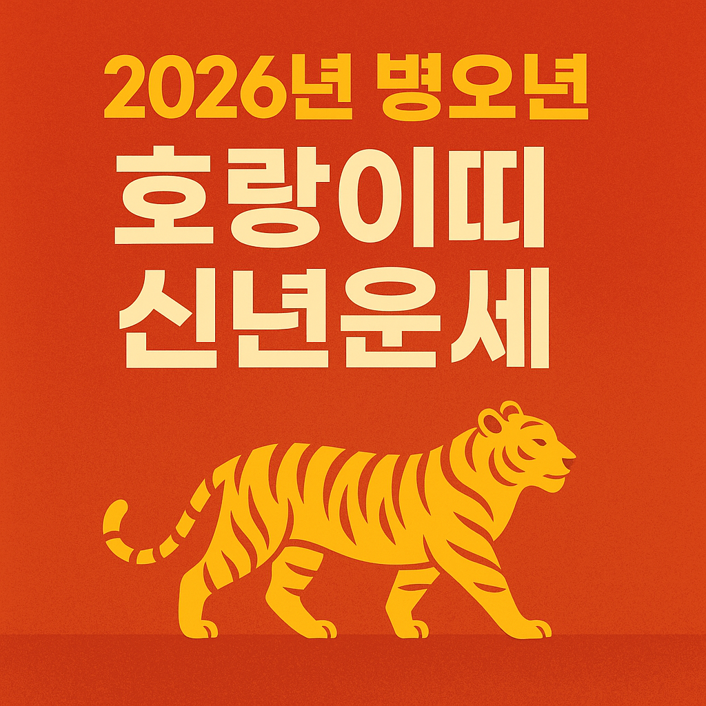 호랑이 띠 운세 - 사진