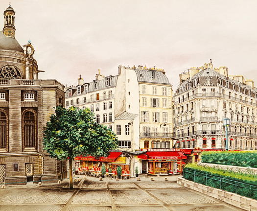 유럽 화가와 문학의 연결