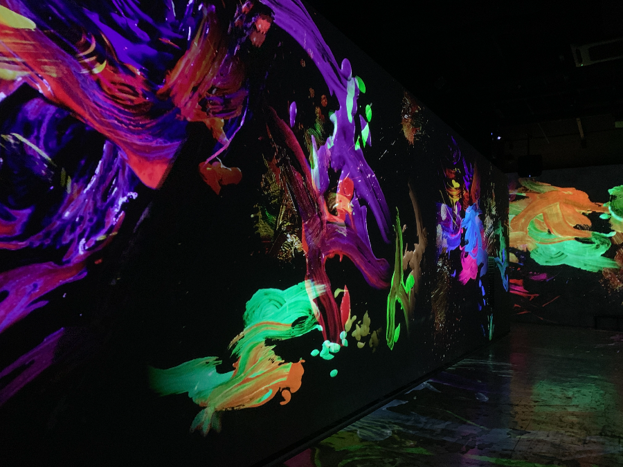 빛의 벙커 미디어 아트