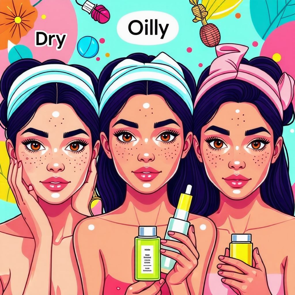 올바른 피부 관리의 시작! 건성&middot;지성&middot;복합성 피부 차이점과 관리법