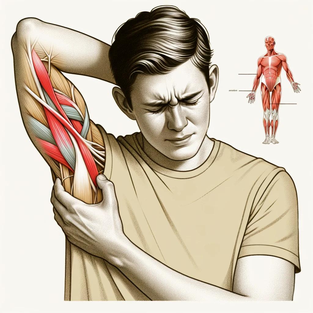 오른쪽 겨드랑이 통증 원인