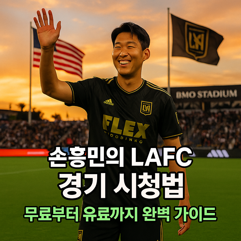 손흥민의 LAFC 경기를 제대로 시청하는 방법