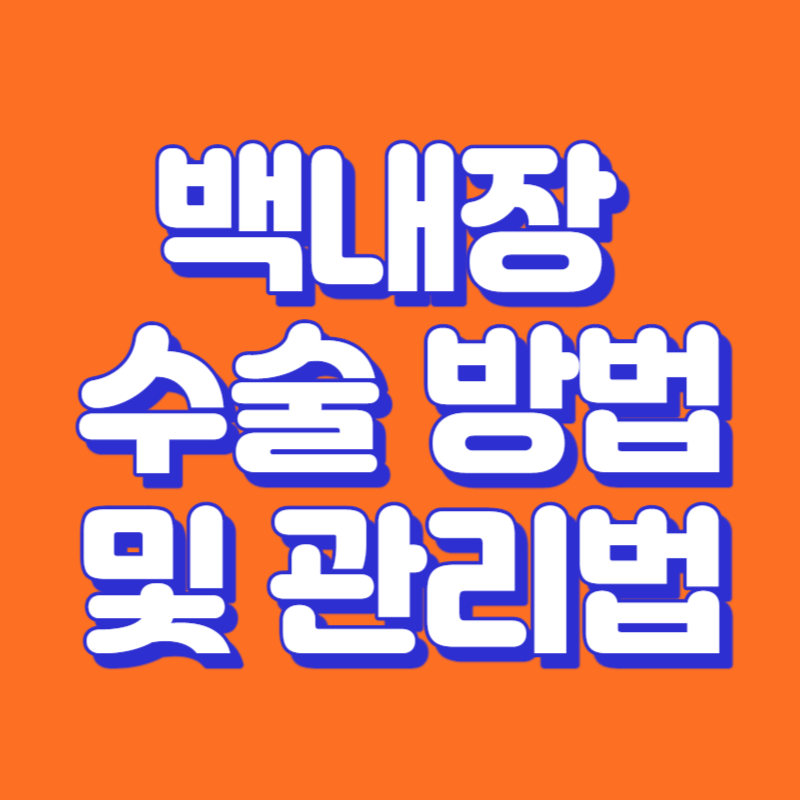 백내장 수술