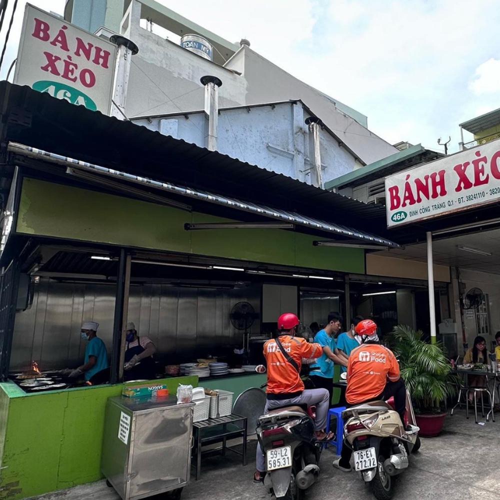 베트남 호치민 반쎄오 맛집 반쎄오 46A