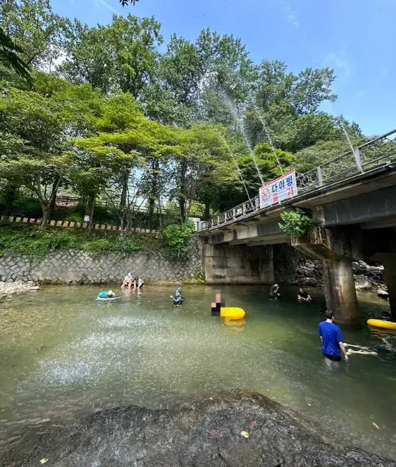 장성 물놀이 하기 좋은 계곡