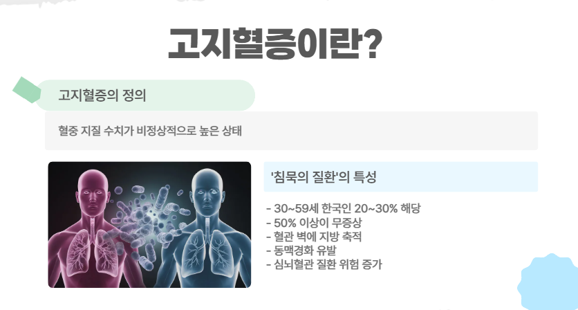 고지혈증이란?
