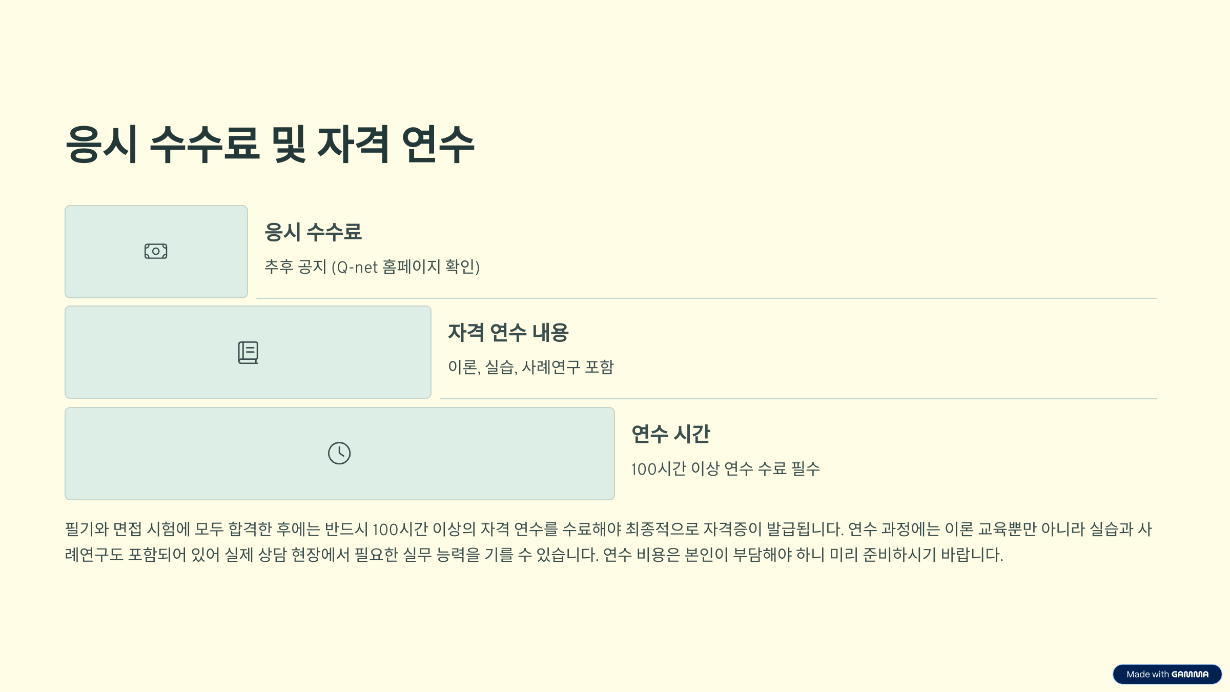 청소년상담사 3급 자격증 응시자격 시험과목