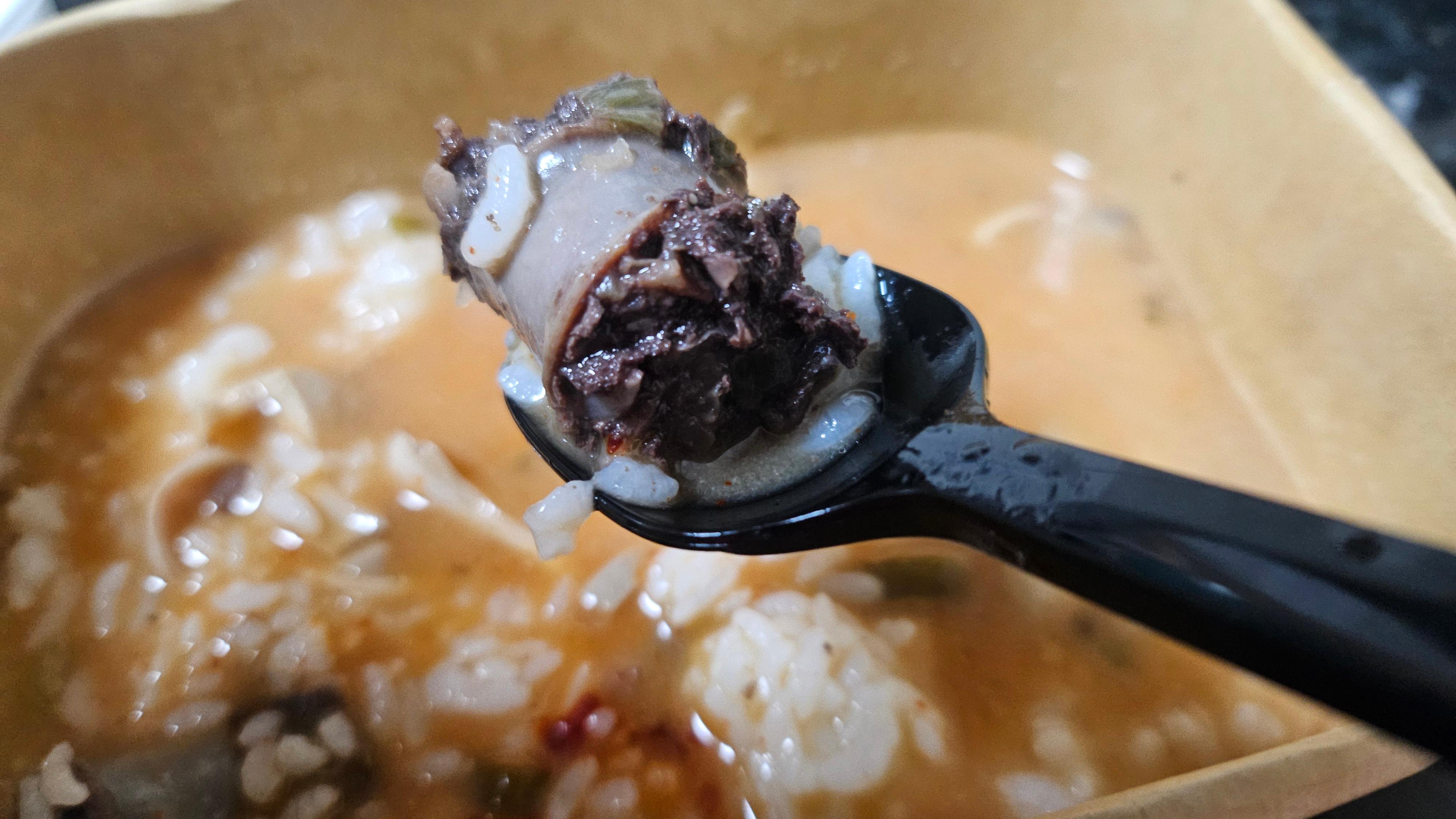 순대 및 고기