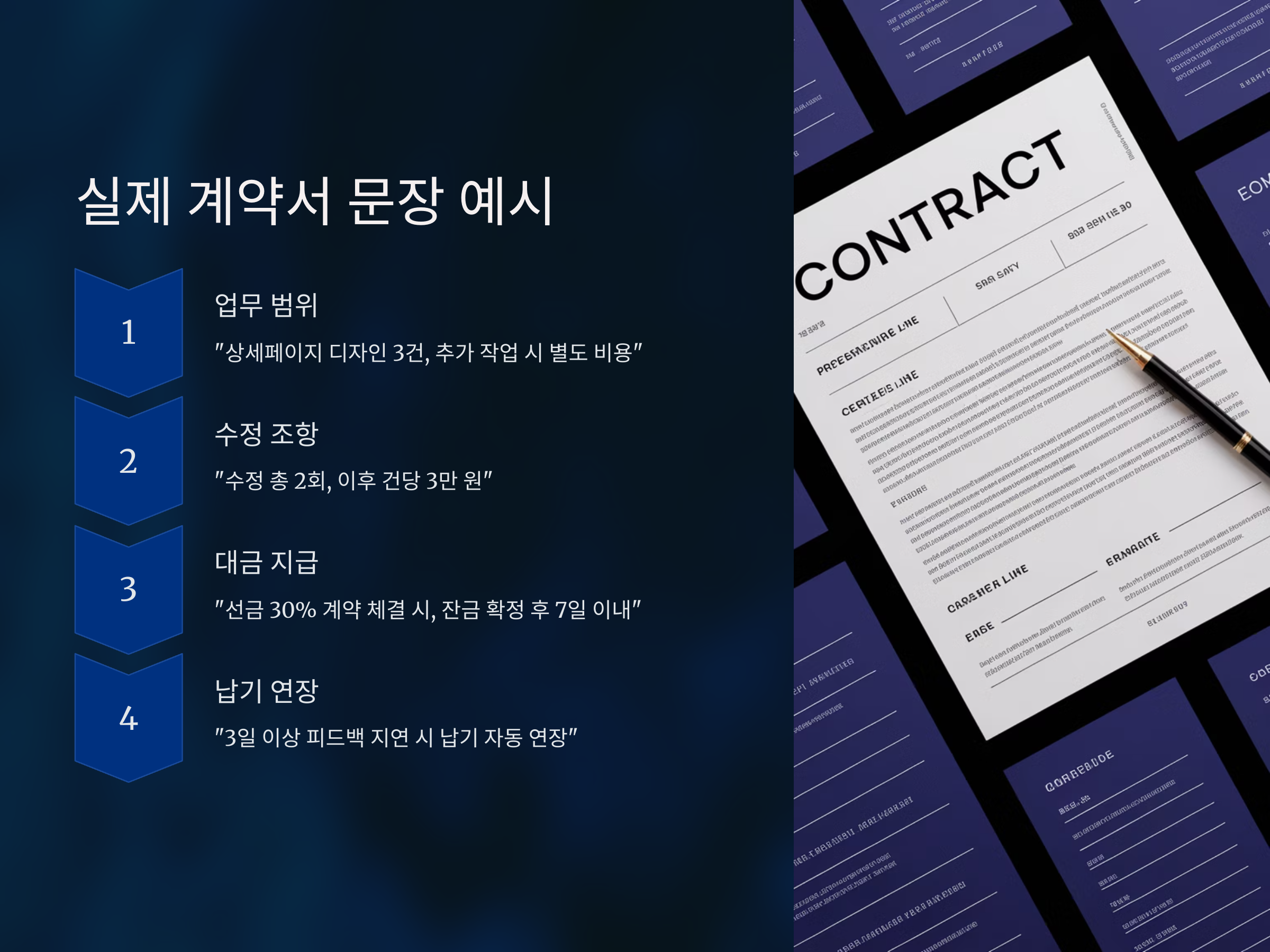 분쟁없이 일하는 프리랜서 계약서 작성법