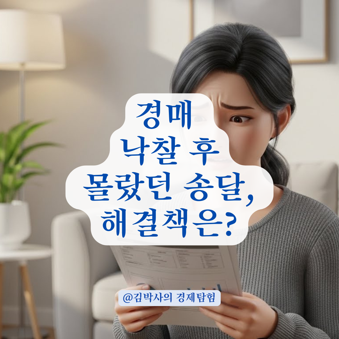 경매 낙찰 후 나만 몰랐던 송달? 임차인 보호를 위한 추완항고 완벽 가이드
