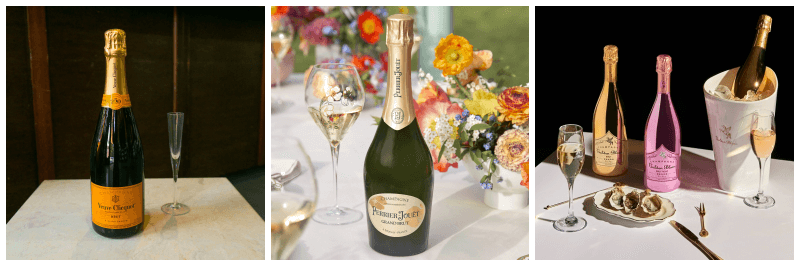 브 클리코 옐로우 라벨, 페리에 주에 그랑 브뤼, 골든블랑 브뤼 사진