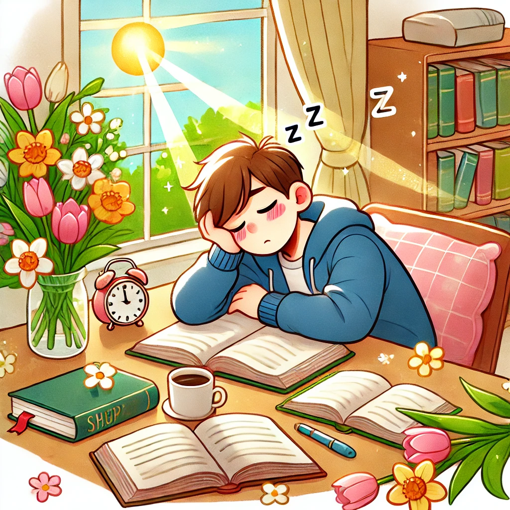 춘곤증에 관련된 사진