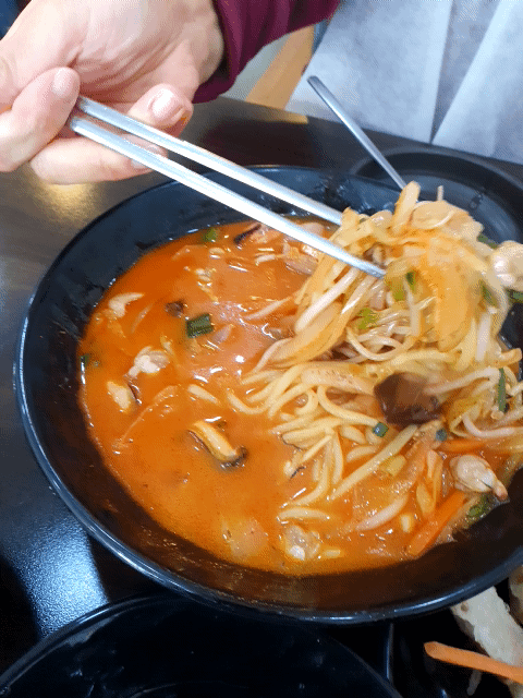 대전 가수원동 백선짬뽕에서 빨간짬뽕 후루룩!