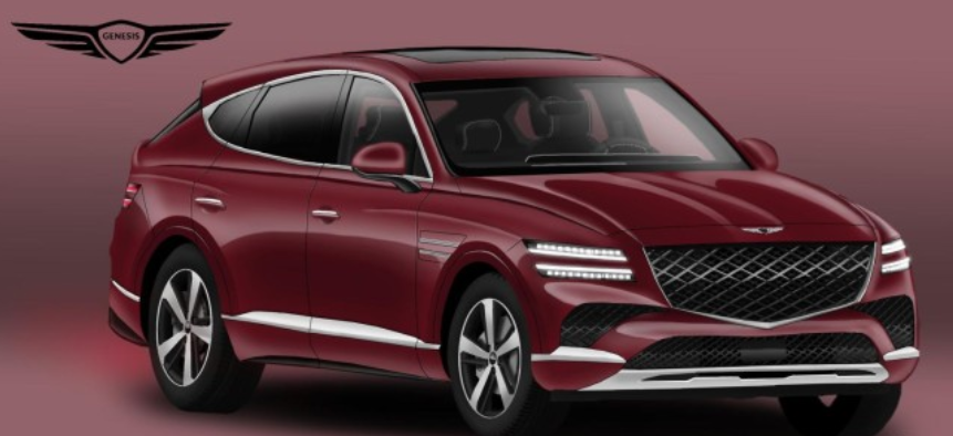 제네시스 GV80 페이스 리프트 2024예상 도면 이미지