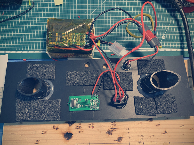 배터리 회로 작업