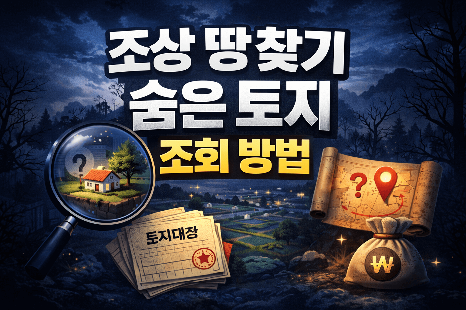 조상 땅 찾기 총정리