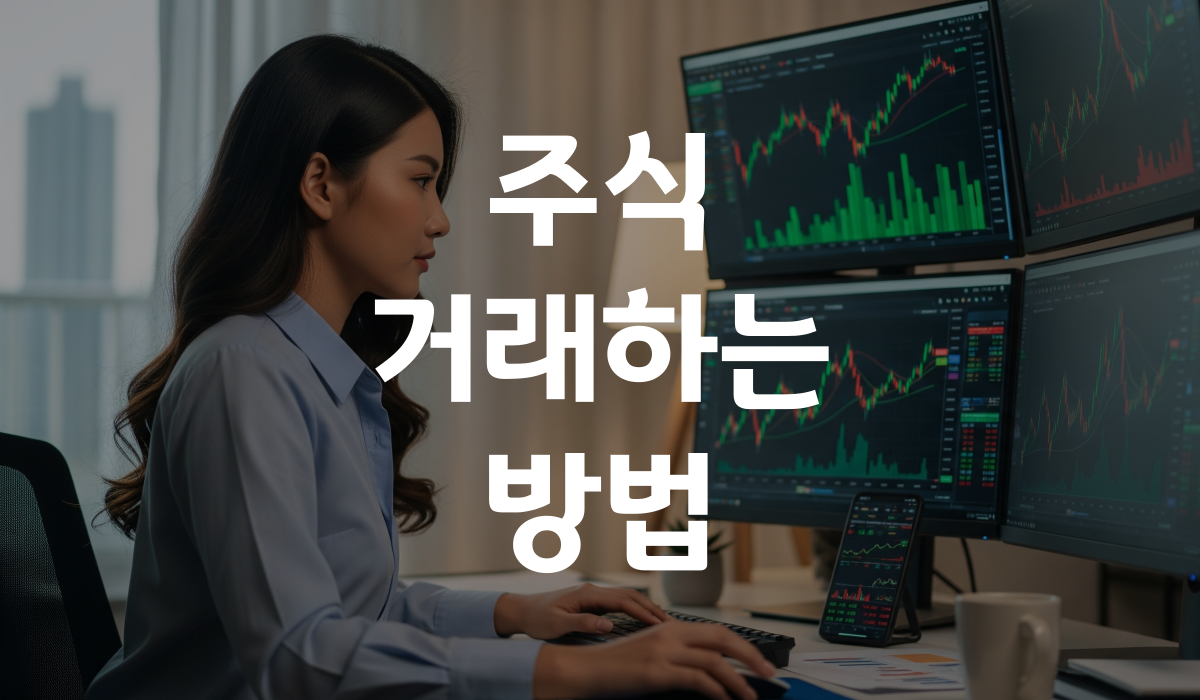 주식 거래하는 방법 스마트폰 미국주식까지 포스팅 섬네일