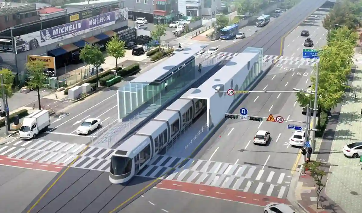 대전도시철도-2호선-트램-운행-예상도