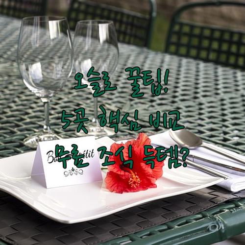 오슬로 북동부 숙소 5곳 가격 무료 ..