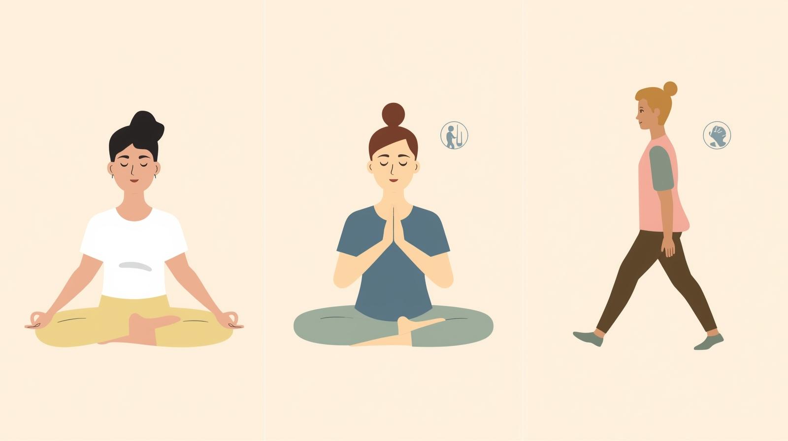 명상 초보자 종류 비교,빼기명상 호흡명상 걷기명상