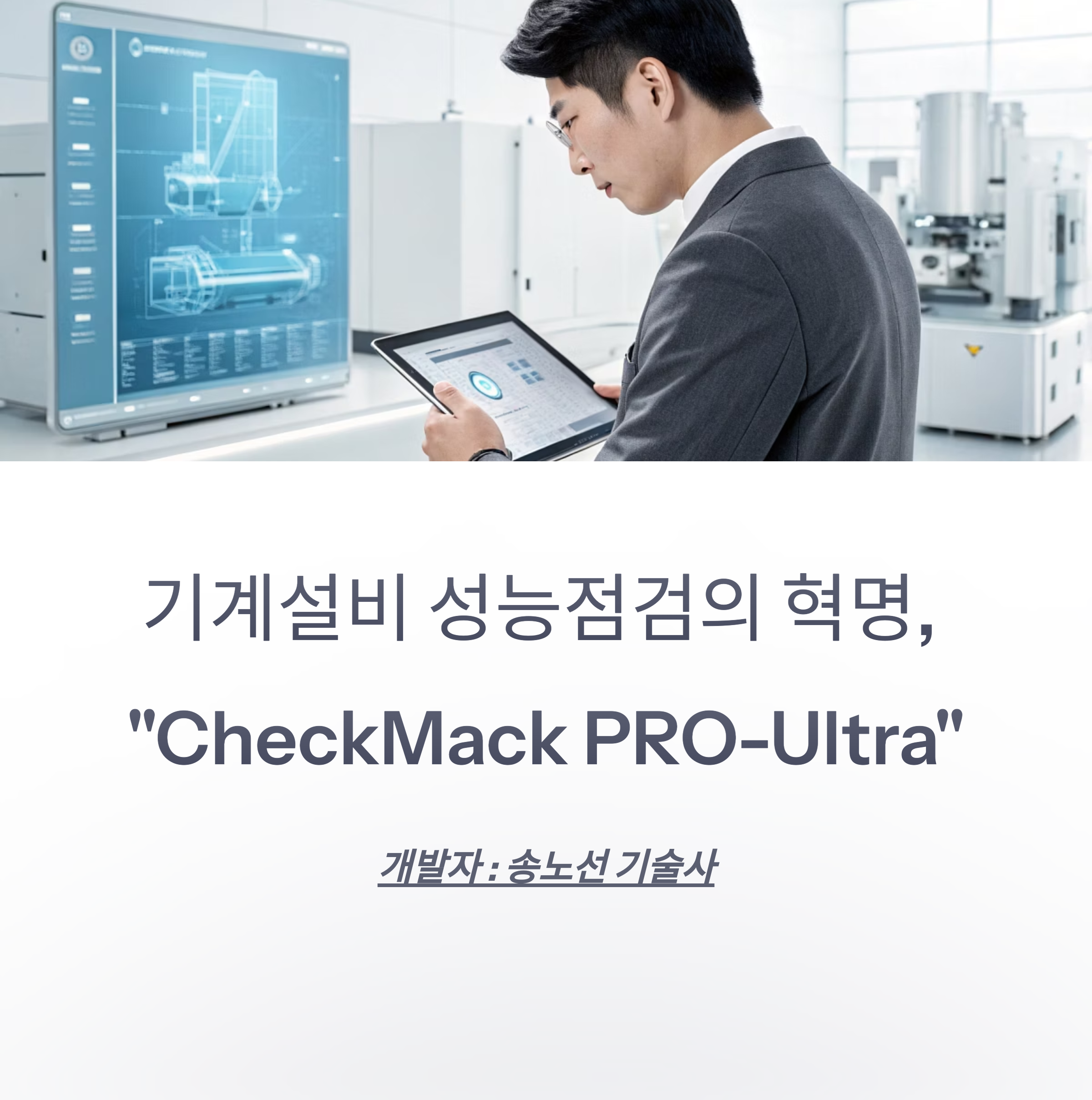 기계설비 성능점검 App "CheckMack PRO-Ultra" 사용 후기