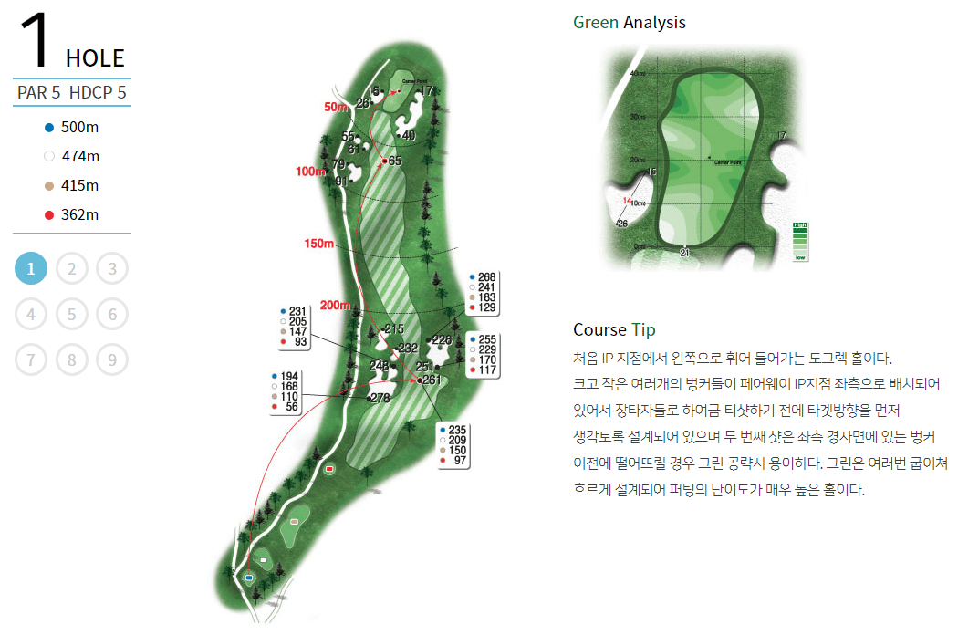 정산 컨트리클럽 별우코스 1
