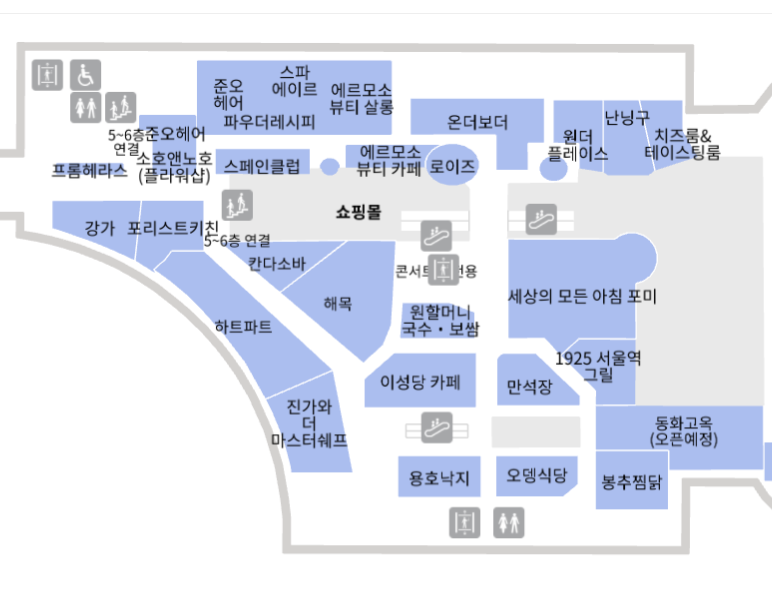 테마식당가-6층-지도