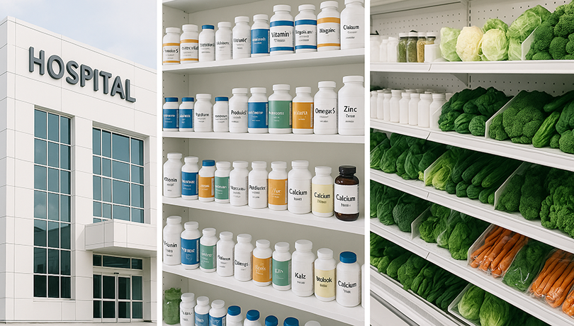 건강기능식품 차이점 (영양제, 의약품, 일반식품)