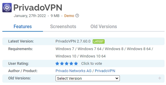 PrivadoVPN